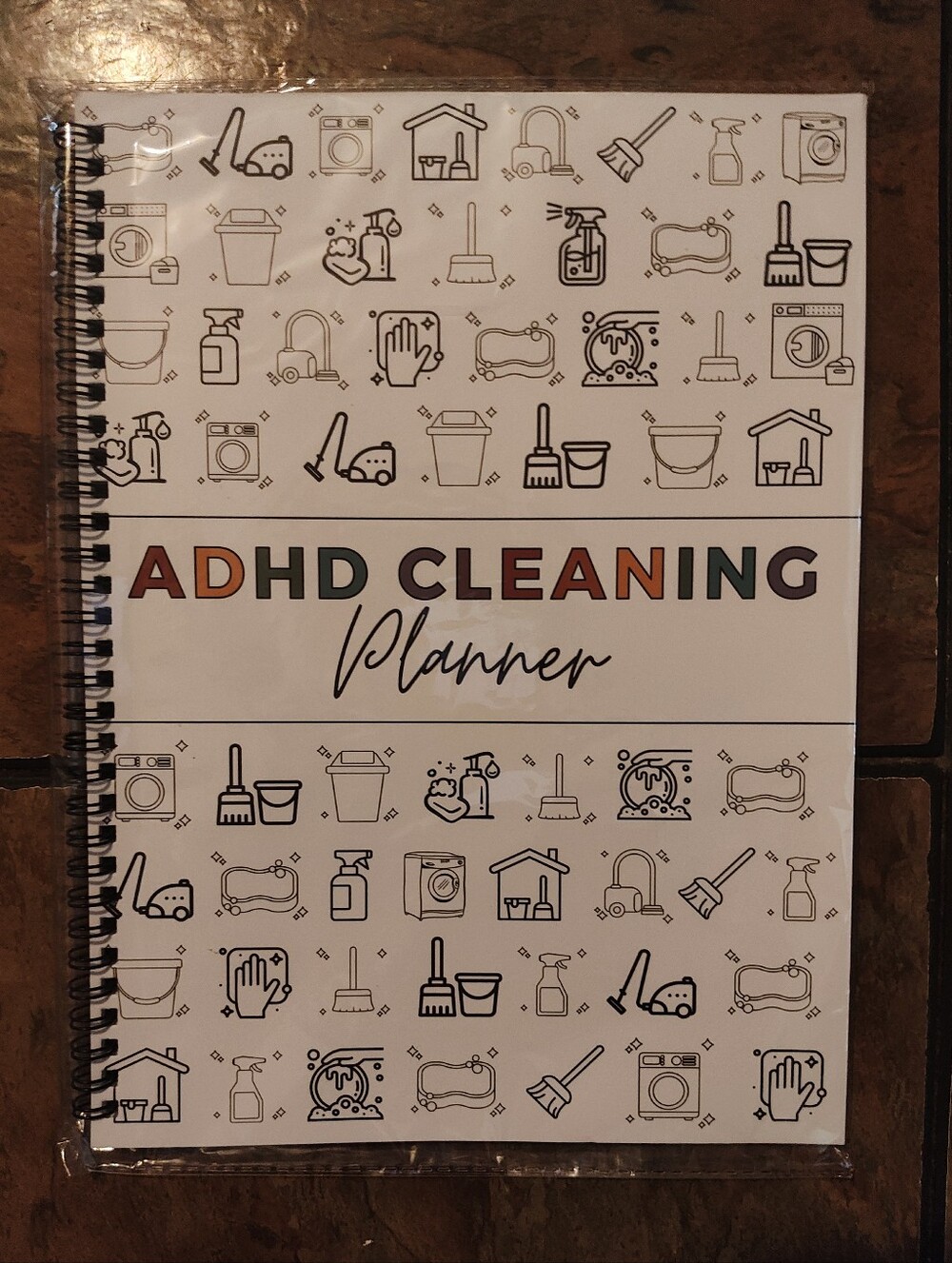 ADHD Cleaning Planner - 36 Portrait+ 36 Portrait Blank